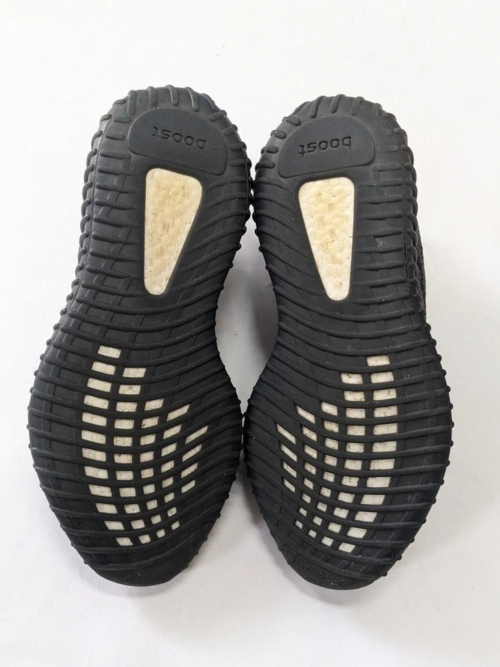Adidas Yeezy 350 V2 Men's Low-Top Knit Sneakers in Dark Salt